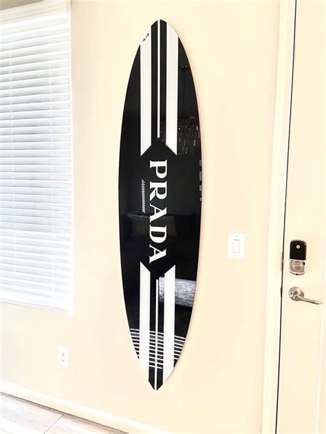 prada surfboard|Unique Ways to Display a Prada Surfboard on Your Wall .